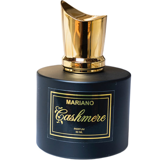 Mariano Cashmere Parfum 50 ML with amber, musk, and vanilla notes